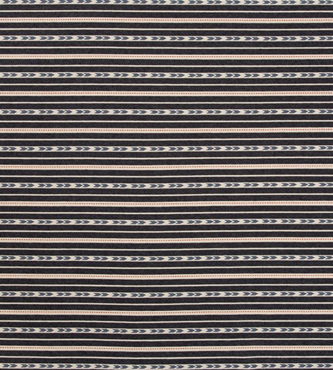 Bow And Arrow Fabric by Christopher Farr Cloth Indigo