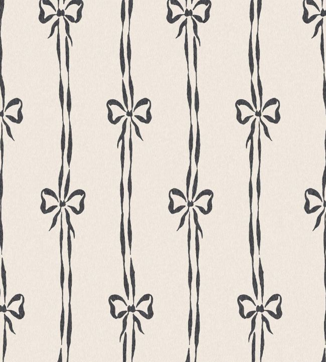 Bow Peep Wallpaper by Woodchip & Magnolia Charcoal