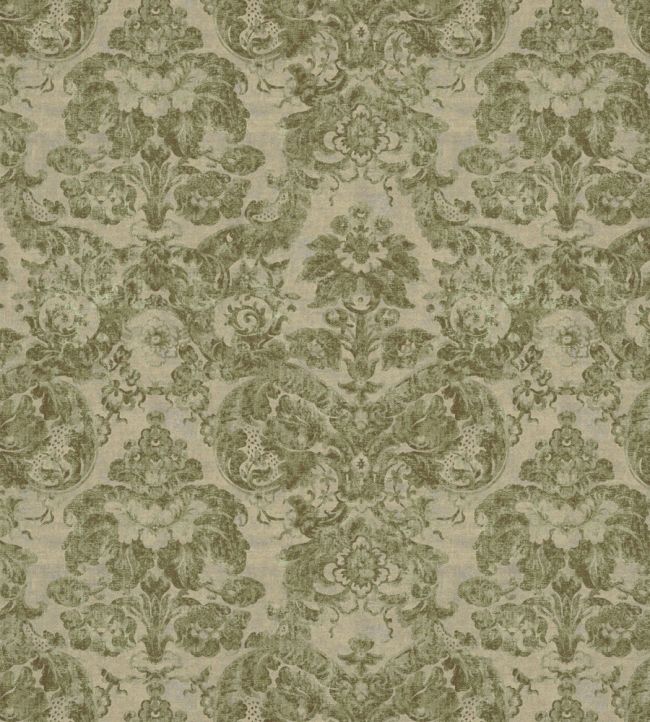 Bowood Fabric by Warwick Olive
