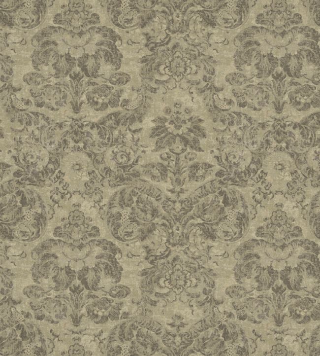 Bowood Fabric by Warwick Sepia