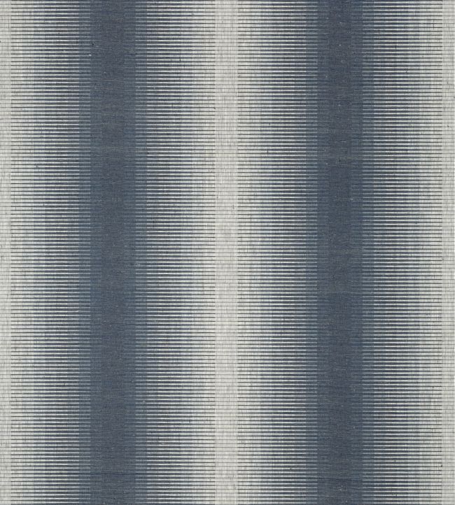 Bozeman Stripe Wallpaper by Thibaut Navy