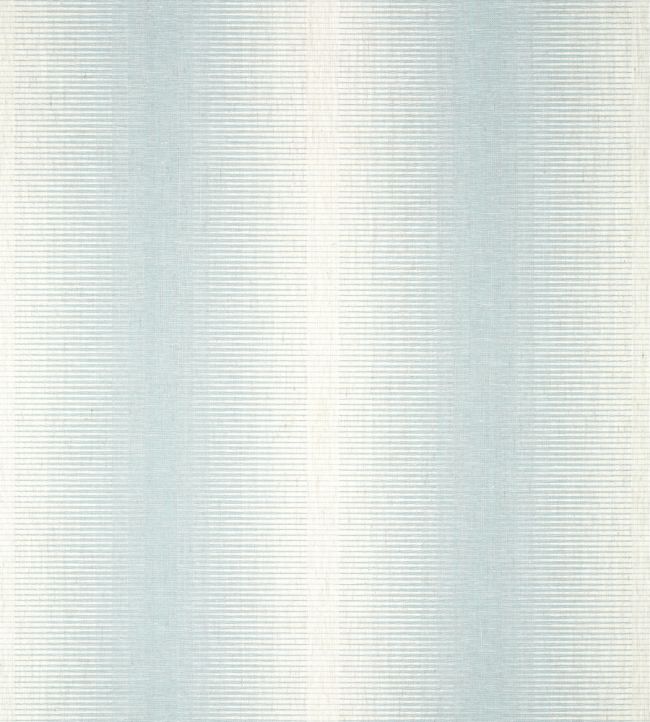 Bozeman Stripe Wallpaper by Thibaut Spa Blue