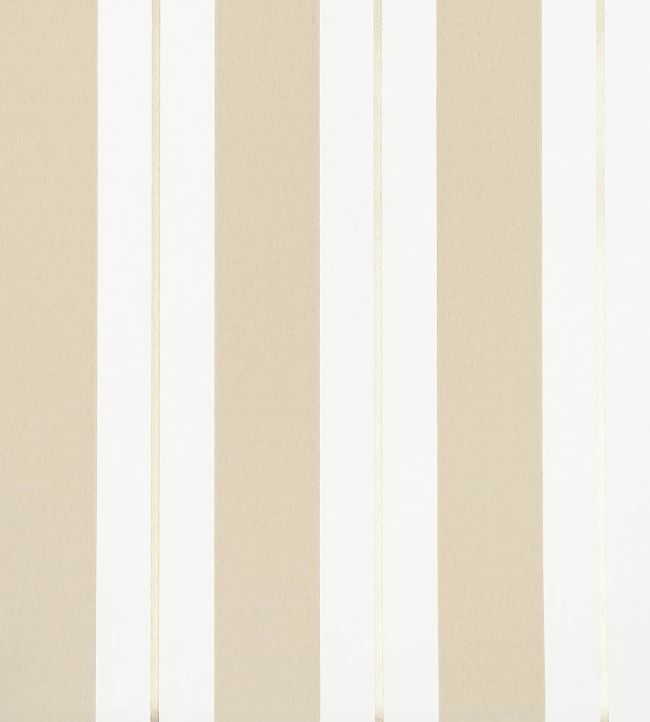 Bramante Stripe Wallpaper by Osborne & Little Camel