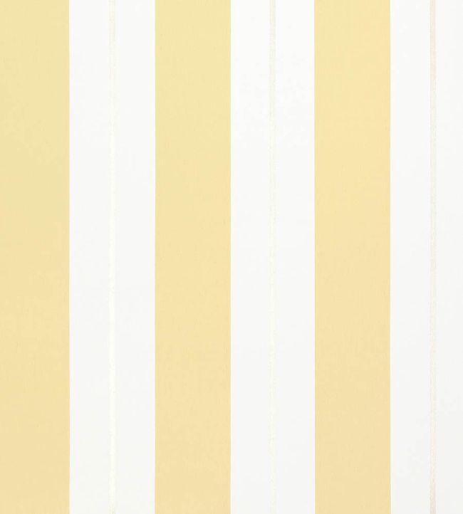 Bramante Stripe Wallpaper by Osborne & Little Lemon