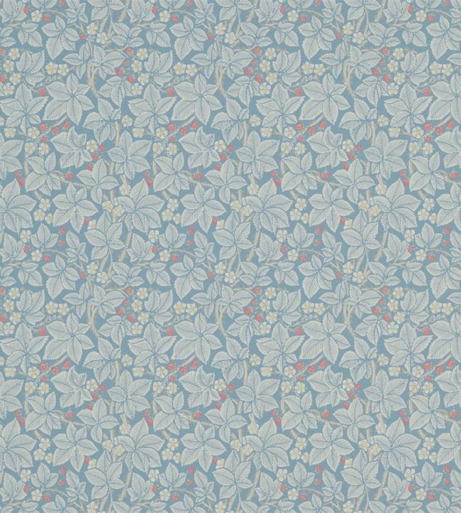 Bramble Wallpaper by Morris & Co Pale Blue