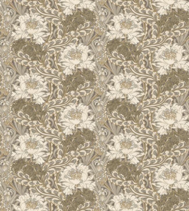 Brantwood Wallpaper by GP & J Baker Woodsmoke