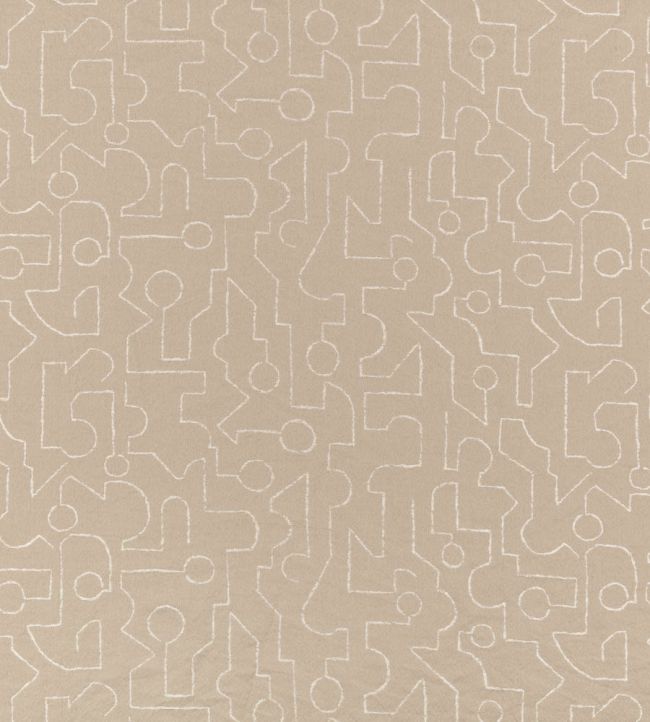 Braque Fabric by Zinc Sand