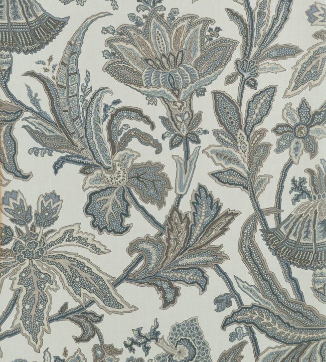 Breckenridge Wallpaper by Thibaut Grey and Beige