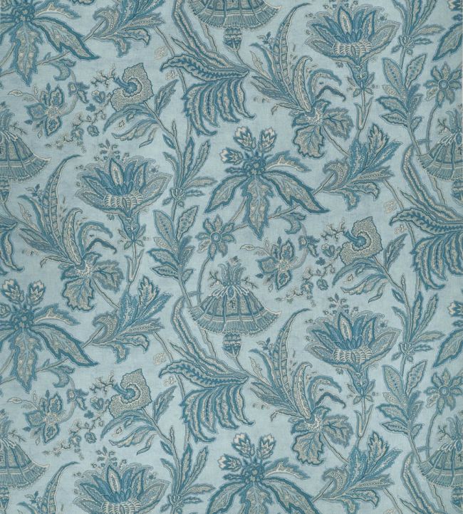 Breckenridge Fabric by Thibaut Spa Blue