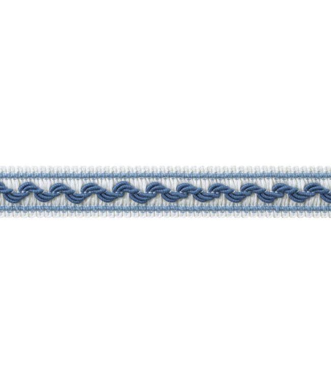 Bree Tape Trimming by Thibaut French Blue and Sky