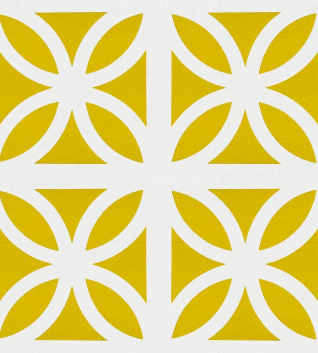 Breeze Wallpaper by Mini Moderns Mustard