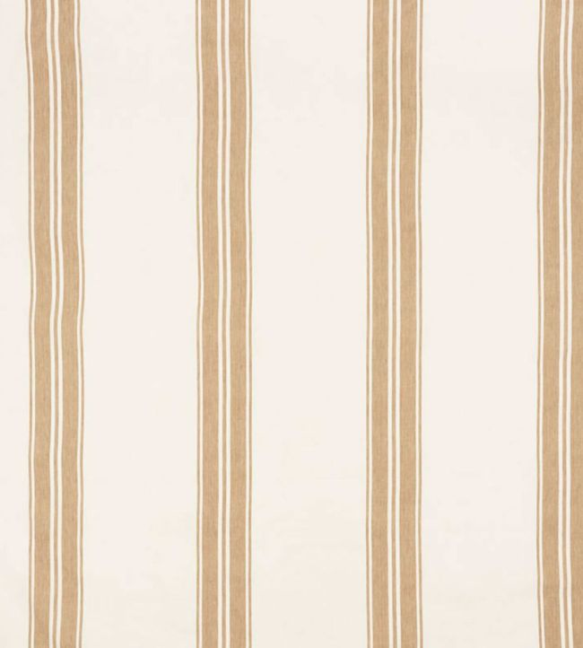 Brentwood Stripe Fabric by Schumacher Neutral