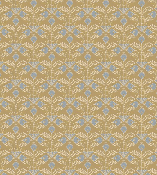 Brimble Wallpaper by Josephine Munsey Yellow