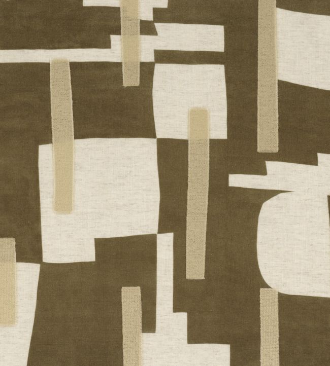 Brisbane Fabric by Camengo Bronze