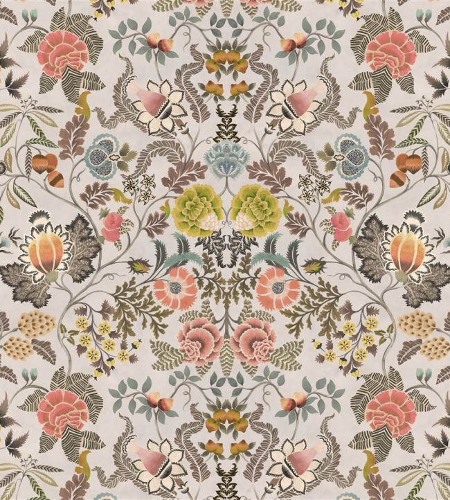 Brocart Decoratif Fabric by Designers Guild Sepia