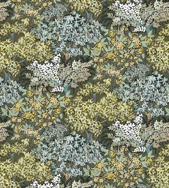 Broccoli Canopy Fabric by Josephine Munsey Green