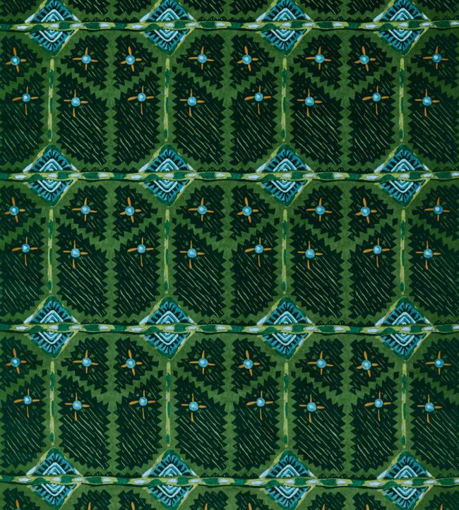 Brocha Fabric by Harlequin Forest/Midnight