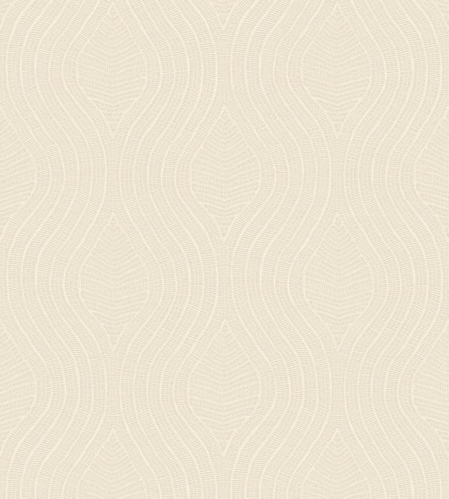 Brodelia Wallpaper by Casamance Ivoire