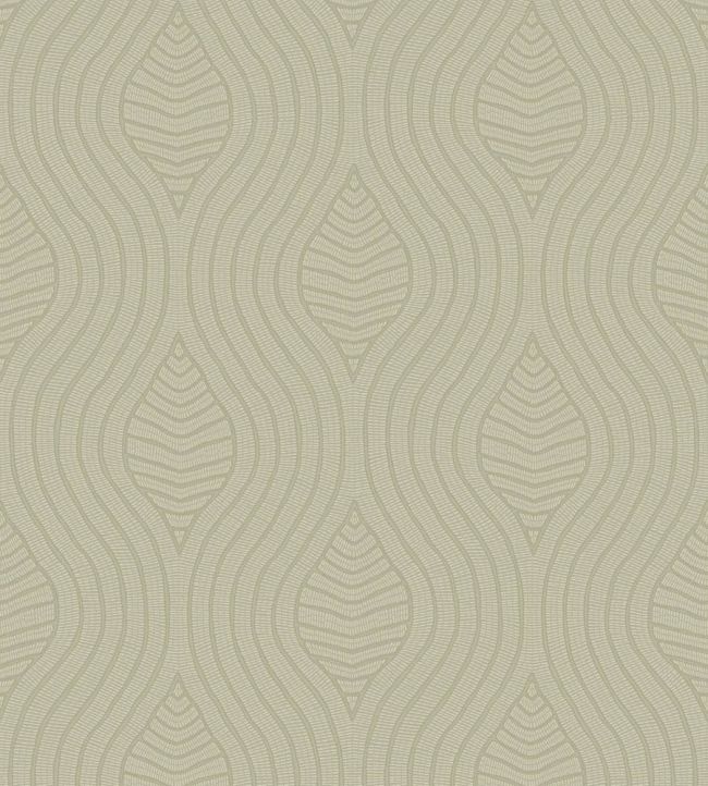 Brodelia Wallpaper by Casamance Opaline