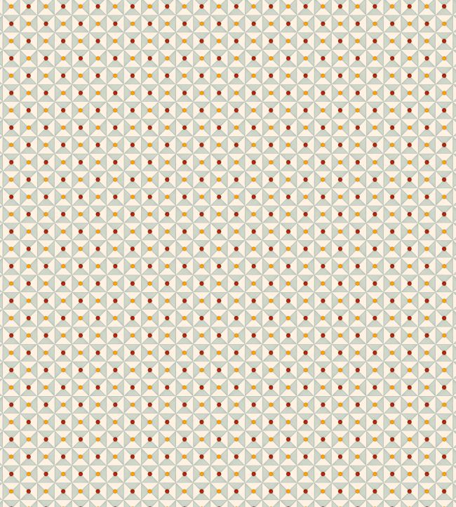 Broken Dishes Wallpaper by Ottoline Nostalgic Blue