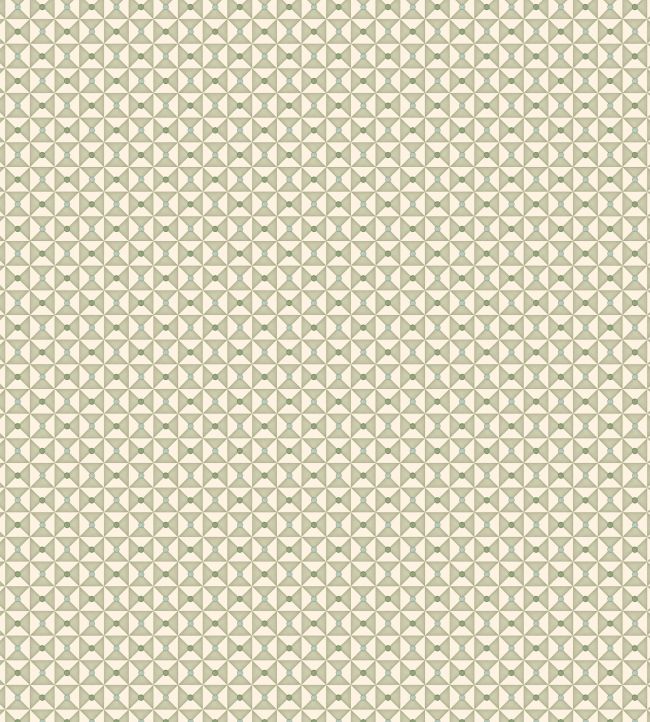 Broken Dishes Wallpaper by Ottoline Serene Green