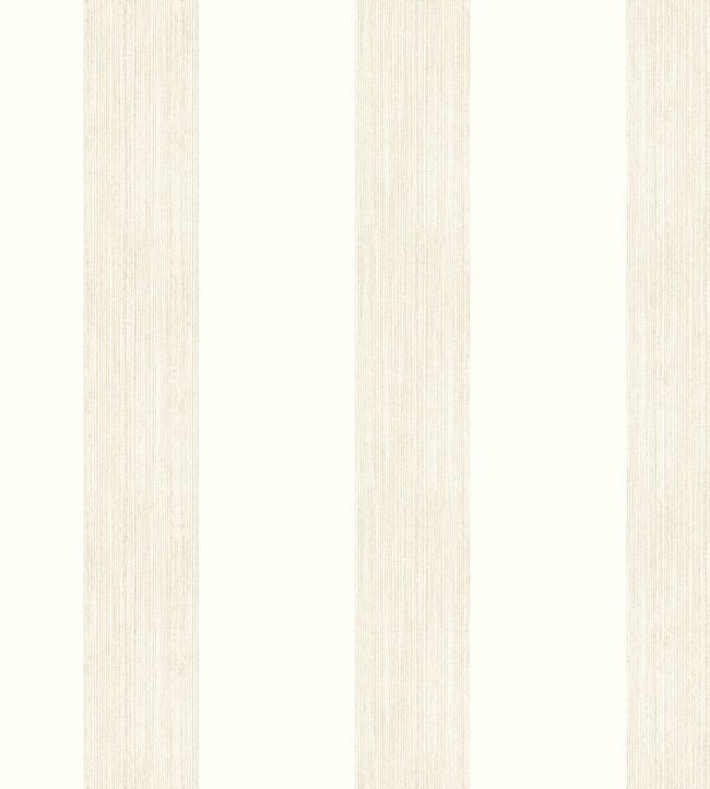 Brome Stripe Wallpaper by Christopher Farr Cloth Beige