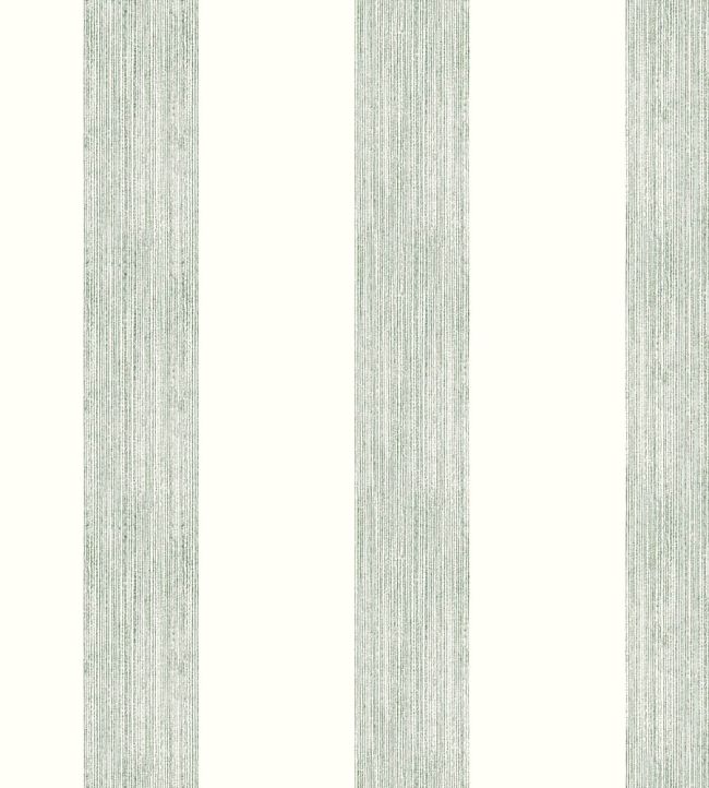Brome Stripe Wallpaper by Christopher Farr Cloth Moss