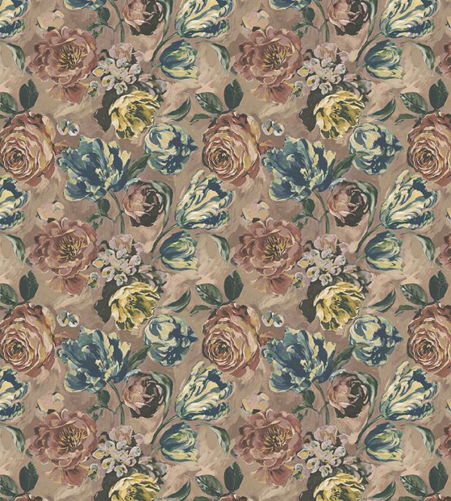 Bronte Wallpaper by Arley House Chalk Pink