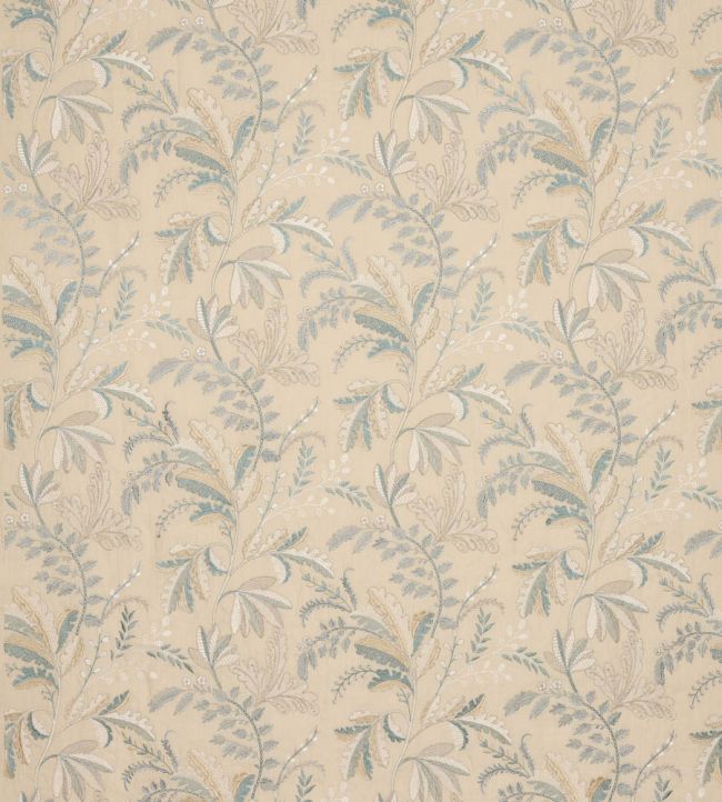 Bucknall Fabric by Colefax And Fowler Old Blue