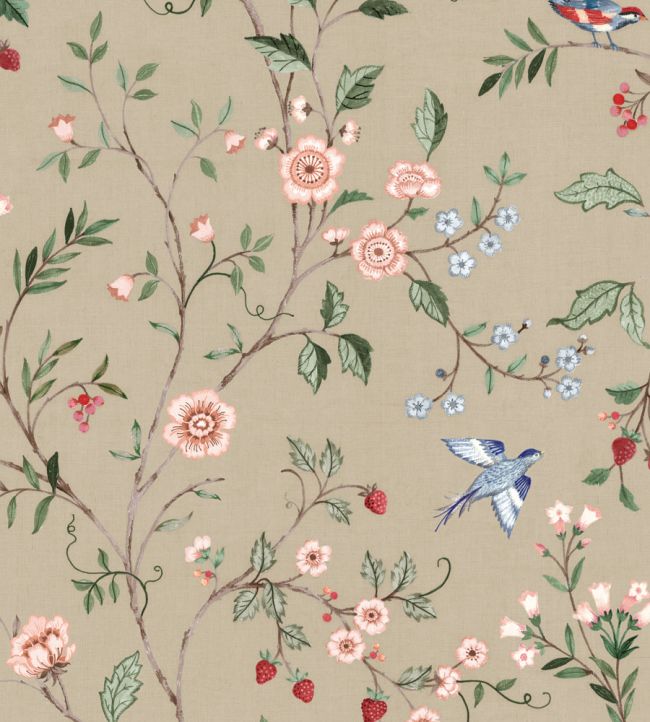 Bucolic Wallpaper by Coordonne Jute