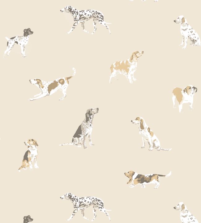 Buddy Wallpaper by Anna French Neutral