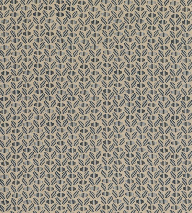 Bumble Bee Fabric by Baker Lifestyle Indigo