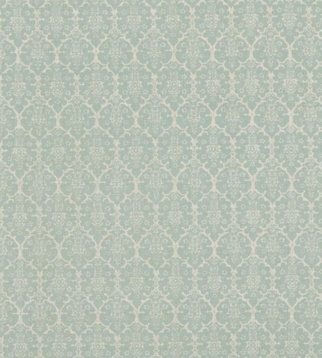 Burley Fabric by Schumacher Aqua