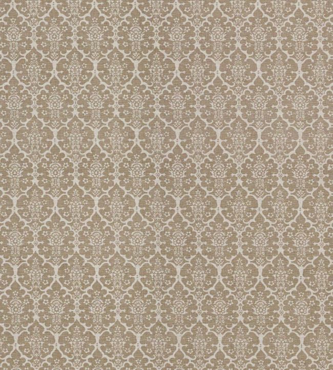 Burley Fabric by Schumacher Brown