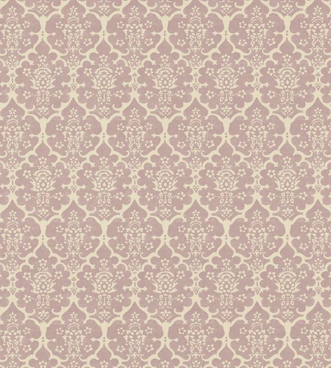 Burley Wallpaper by Schumacher Lilac