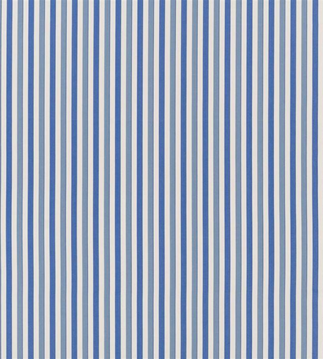 Burlington Stripe Fabric by Designers Guild Cobalt