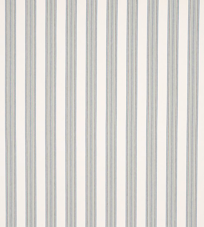 Burlow Stripe Fabric by Jane Churchill Blue