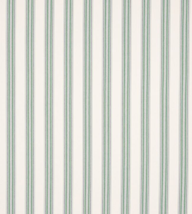 Burlow Stripe Fabric by Jane Churchill Green