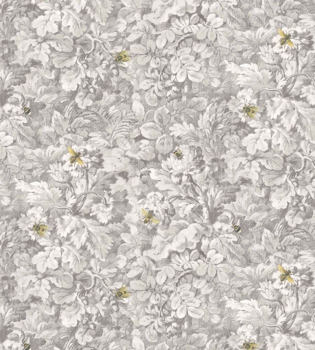 Busy Bee Wallpaper by Woodchip & Magnolia Grey