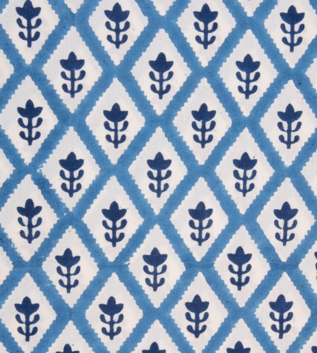 Buti Fabric by Molly Mahon Blue