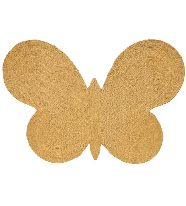 Nanimarquina Butterfly Jute rug Ochre 01EAMBTJOCR32 Ochre