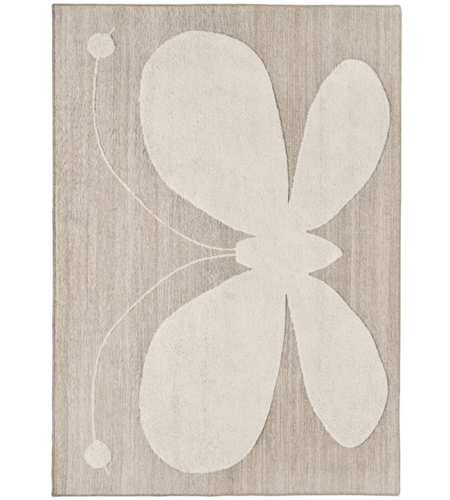 Nanimarquina Butterfly Wool rug Natural 01EAMBTW00003 Natural