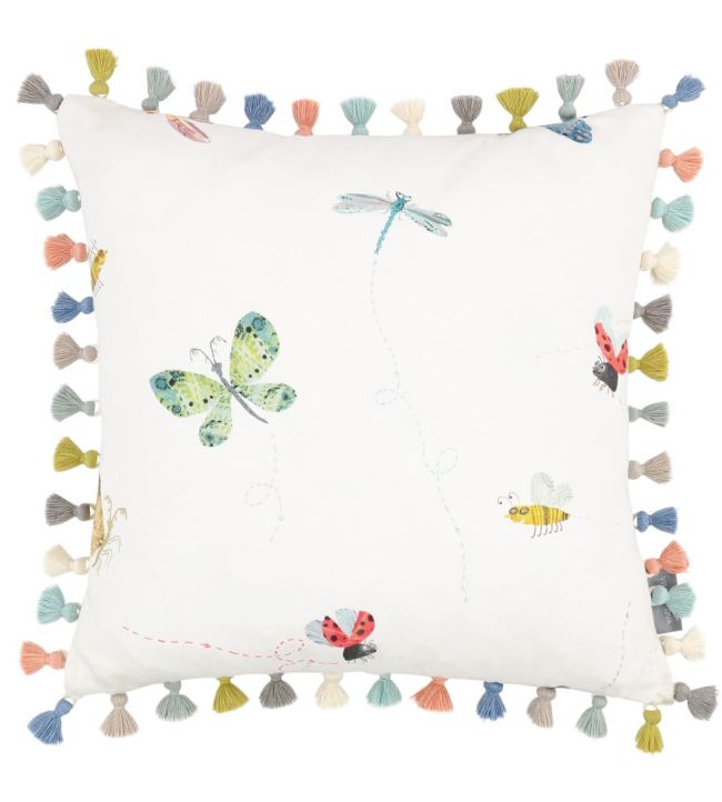Buzzing Around Cushion 40 x 40cm by Villa Nova Pink