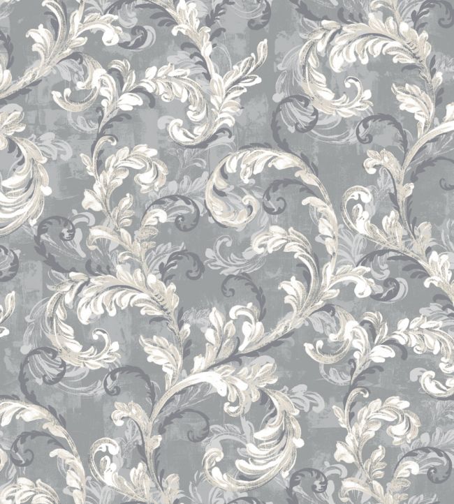 Byzantine Damask Wallpaper by Coordonne Pearl
