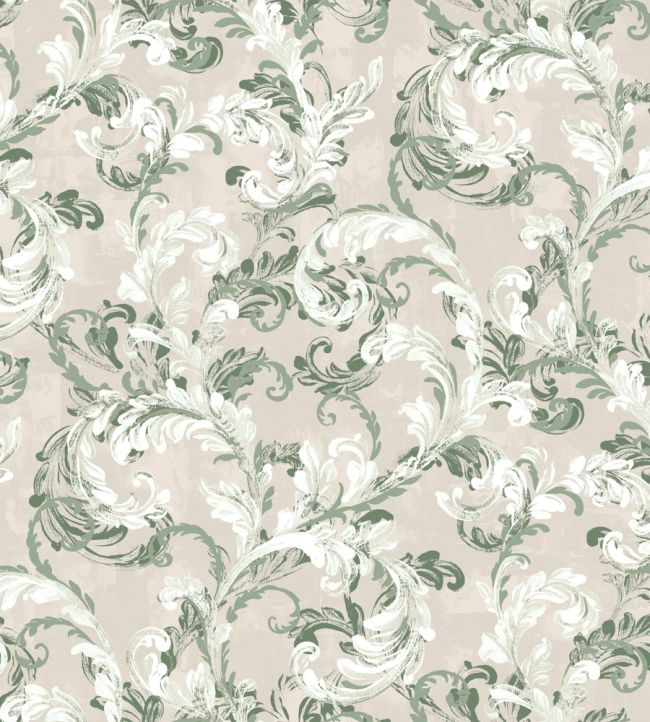Byzantine Damask Wallpaper by Coordonne Sage