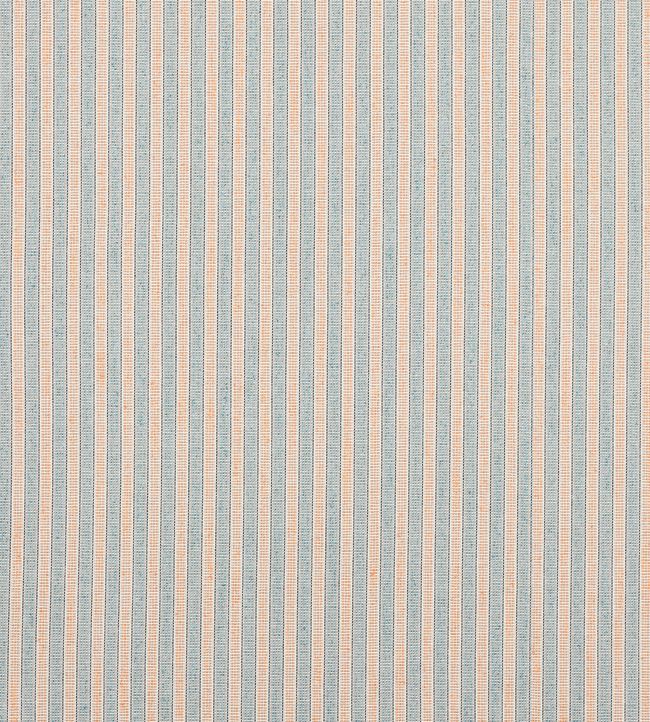 Cadiz Stripe Fabric by Jane Churchill Indigo/Copper