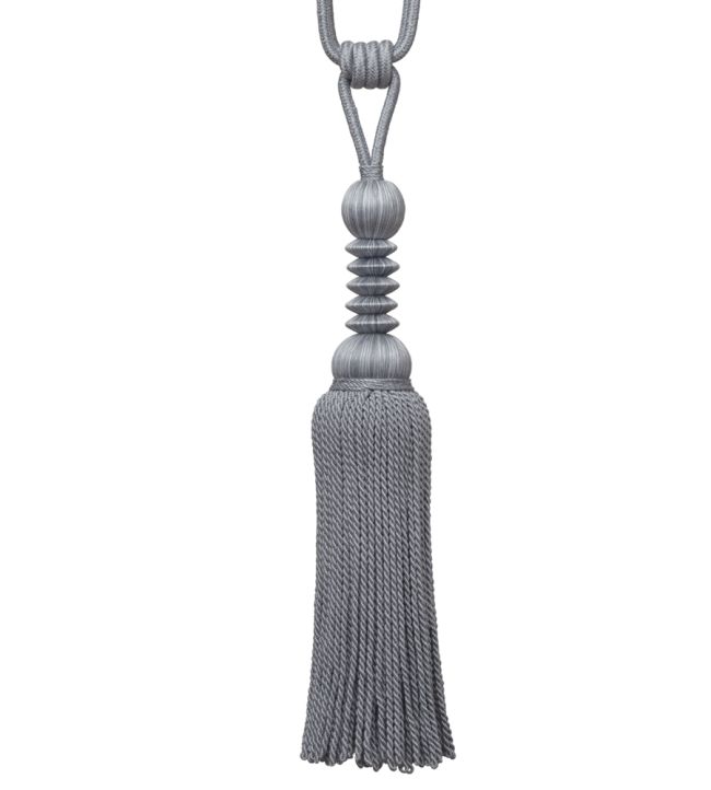 Caitlin Single Tassel Tieback Trimming by Samuel & Sons Heron Blue