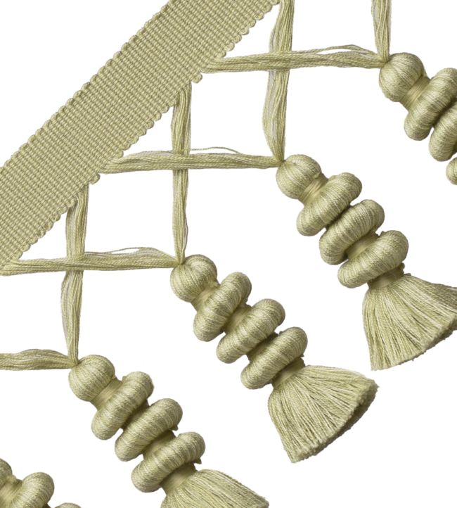 Caitlin Tassel Fringe Trimming by Samuel & Sons Celery