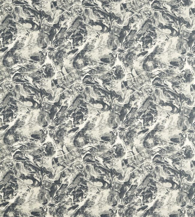 Calacatta Fabric by Clarke & Clarke Ink