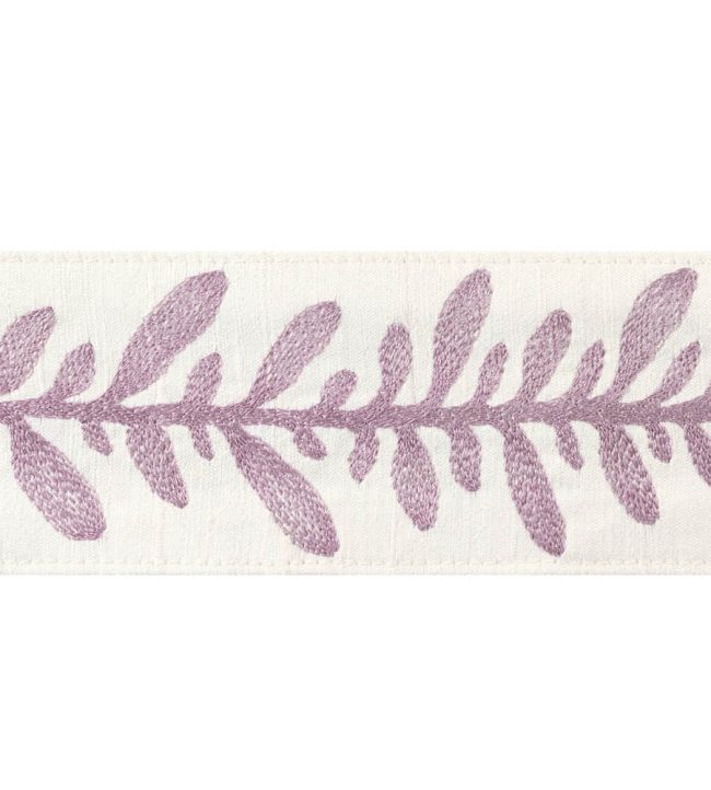 Calathea Tape Trimming by Thibaut Lilac